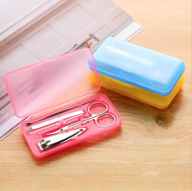 Nail Care Tools Manicure Sets Nail Clippers Nail Scissors Tweezer Manicure Pedicure Set Travel Grooming Kit 4pcs/set
Nail Care Tools Manicure Sets Nail Clippers Nail Scissors Tweezer Manicure Pedicure Set Travel Grooming Kit 4pcs/set