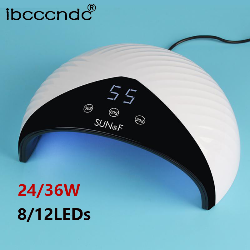 Ibcccndc 24/36W Nail Light 8/12LEDs Nail Dryer Auto Manicure Lamp Professional Lamp Quick Drying Care Tool, 24w
Ibcccndc 24/36W Nail Light 8/12LEDs Nail Dryer Auto Manicure Lamp Professional Lamp Quick Drying Care Tool, 24w