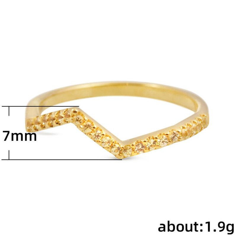 Choucong Unique tail Fashion Jewelry Sier&Gold Fill Finger Multi Gemstones CZ Dia Party Women Wedding Wave Ring Gift