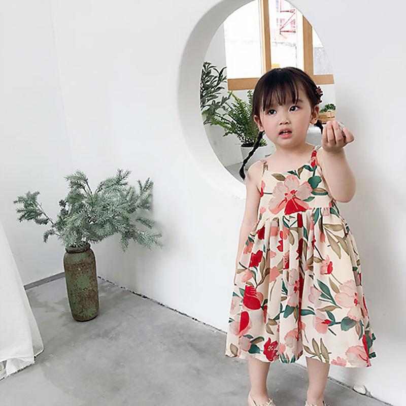 Girls Sleeveless Dress ShortSleeve Flower Pattern Cotton Dress Children Princess Wedding Party Children Clothes Fashion, As pic
Girls Sleeveless Dress ShortSleeve Flower Pattern Cotton Dress Children Princess Wedding Party Children Clothes Fashion, As pic