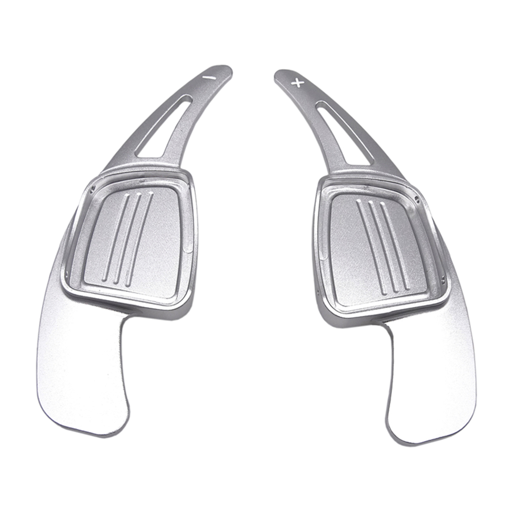 2x Aluminium Alloy Car Steering Wheel Shift Blade Paddle Shifter Extension Compatible for Audi A4 A5 Q2 Q7 S3 S4 TT TTS 2016-2017, Silver
2x Aluminium Alloy Car Steering Wheel Shift Blade Paddle Shifter Extension Compatible for Audi A4 A5 Q2 Q7 S3 S4 TT TTS 2016-2017, Silver