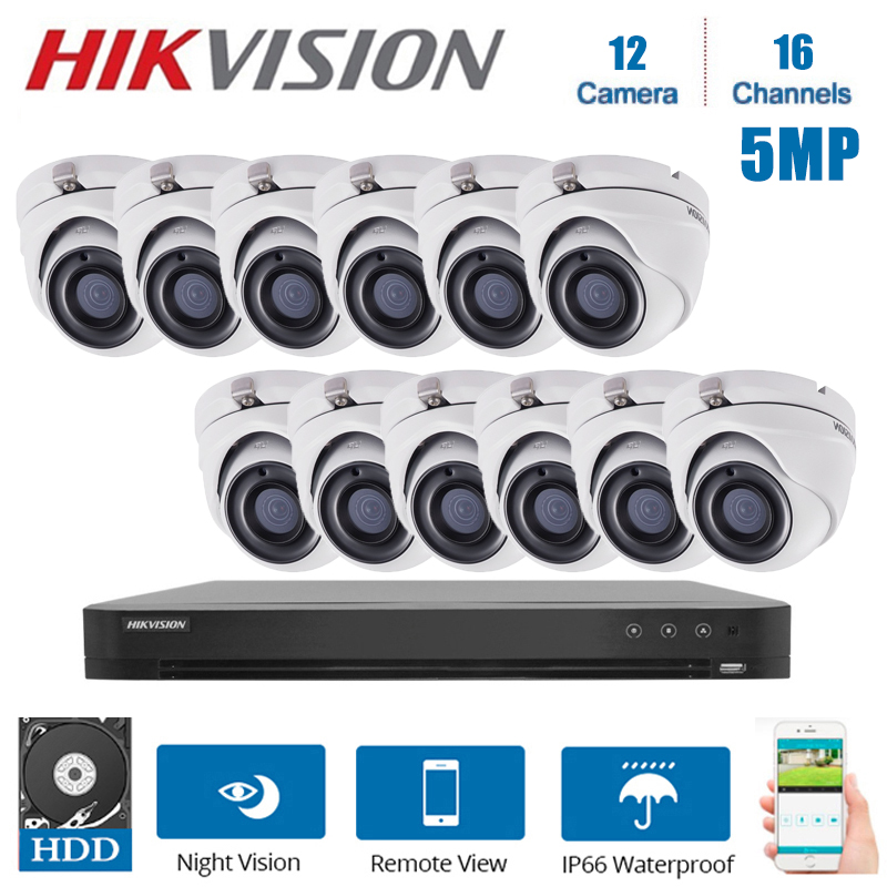 16CH Network Hikvision Video Surveillance with 12Pcs 5MP indoor dome cameras Night Vision CCTV Security System Kits
16CH Network Hikvision Video Surveillance with 12Pcs 5MP indoor dome cameras Night Vision CCTV Security System Kits