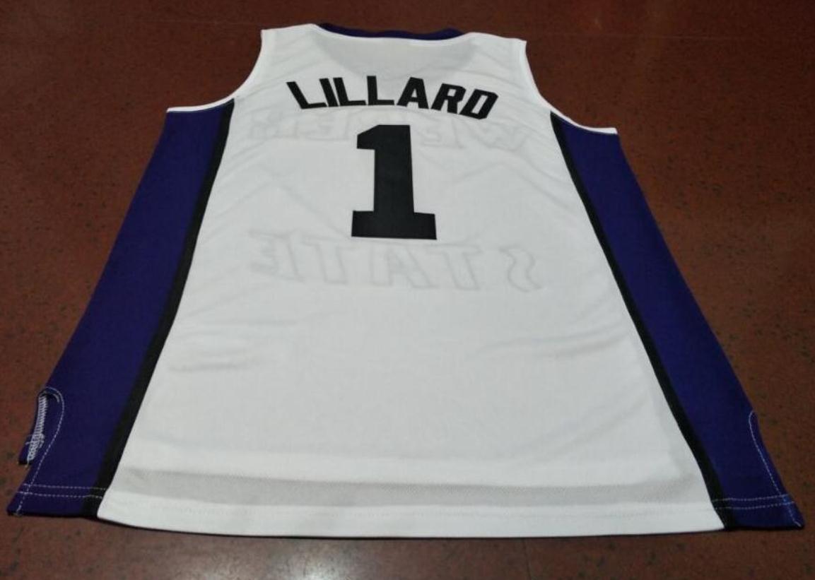 Custom Men Youth women #1 DAMIAN Lillard Weber State College Basketball Jersey Size S-6XL or custom any name or number jersey, White youth s-xl
Custom Men Youth women #1 DAMIAN Lillard Weber State College Basketball Jersey Size S-6XL or custom any name or number jersey, White youth s-xl