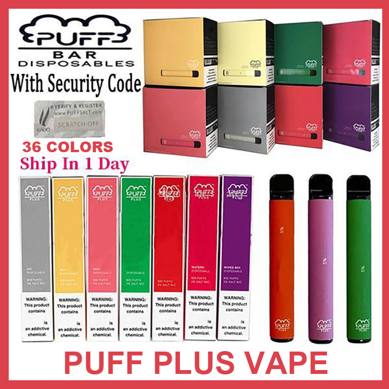 2020 Puff Plus Disposable Device Pod Starter Kit 650mAh Battery 3.2ml Cartridge Vape Pen PK Puff plus Bar
2020 Puff Plus Disposable Device Pod Starter Kit 650mAh Battery 3.2ml Cartridge Vape Pen PK Puff plus Bar
