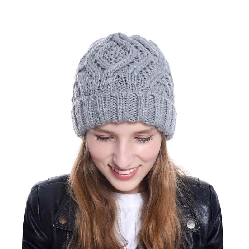 Diamond-shaped square soft woolen knit hat ladies fashion autumn and winter wool cap, White
Diamond-shaped square soft woolen knit hat ladies fashion autumn and winter wool cap, White