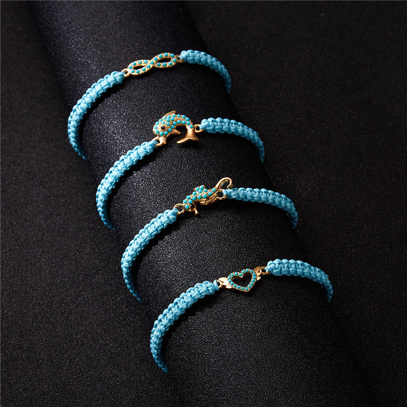 Turquoise Infinity Heart charm Bracelet Weave pull adjustable bracelets for women girls fashion jewelry gift will and sandy
Turquoise Infinity Heart charm Bracelet Weave pull adjustable bracelets for women girls fashion jewelry gift will and sandy