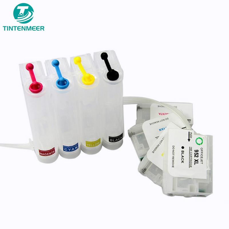 TINTENMEER quality empty refillable ciss 952xl 953xl 954xl 955xl with ARC auto reset chip for OfficeJet Pro printer
TINTENMEER quality empty refillable ciss 952xl 953xl 954xl 955xl with ARC auto reset chip for OfficeJet Pro printer
