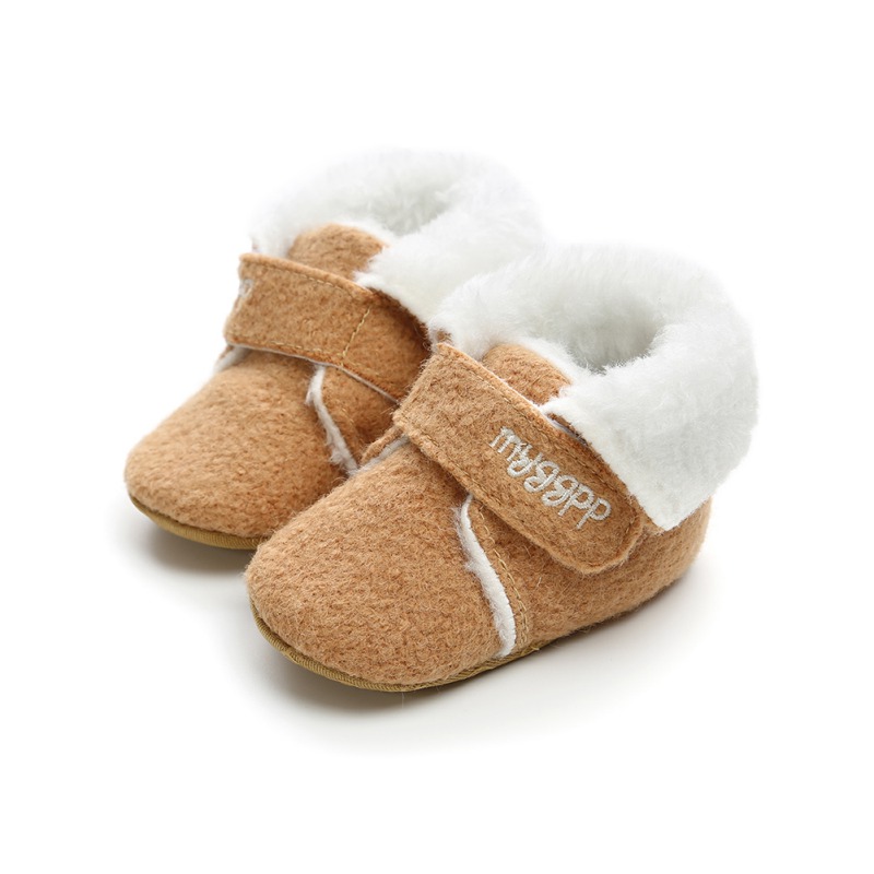 Newborn Baby First Walkers Cuffed Warm Snow Shoes With Fur Winter Wool Toddler Moccasins Infant Girls Boys Baby Booties
Newborn Baby First Walkers Cuffed Warm Snow Shoes With Fur Winter Wool Toddler Moccasins Infant Girls Boys Baby Booties