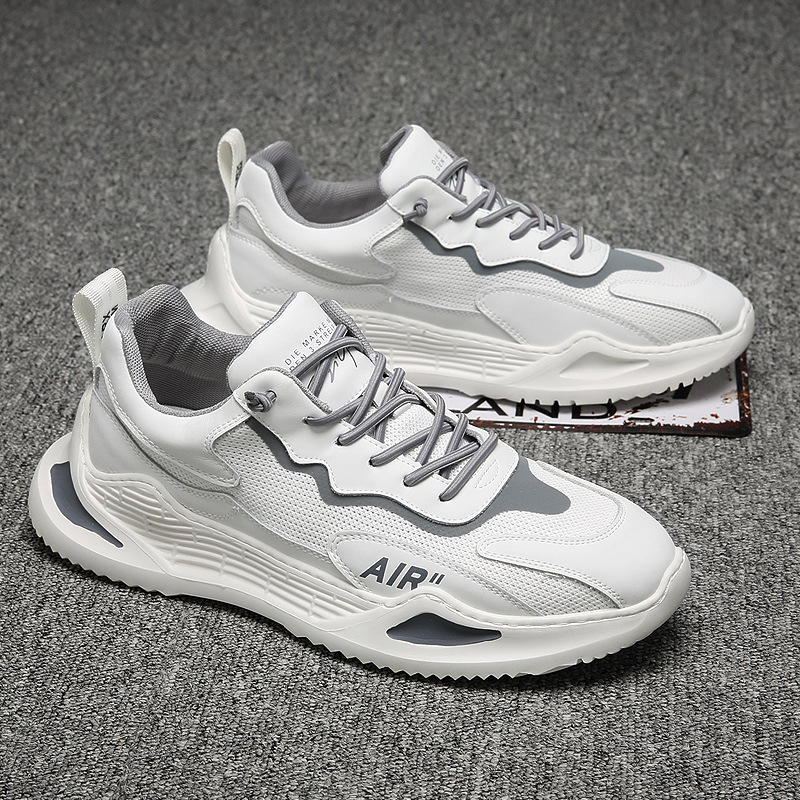 New Men Light Running Shoes High Quality Outdoor Sports Athletic Shoes for Men Sneakers Breathable Outdoor Sports Shoes Men, White
New Men Light Running Shoes High Quality Outdoor Sports Athletic Shoes for Men Sneakers Breathable Outdoor Sports Shoes Men, White