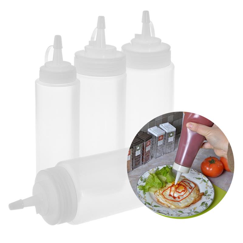 High Quality Plastic Squeeze Bottle Capacity Squeeze Type Sauce Bottle Ketchup Mayonnaise Oil
High Quality Plastic Squeeze Bottle Capacity Squeeze Type Sauce Bottle Ketchup Mayonnaise Oil