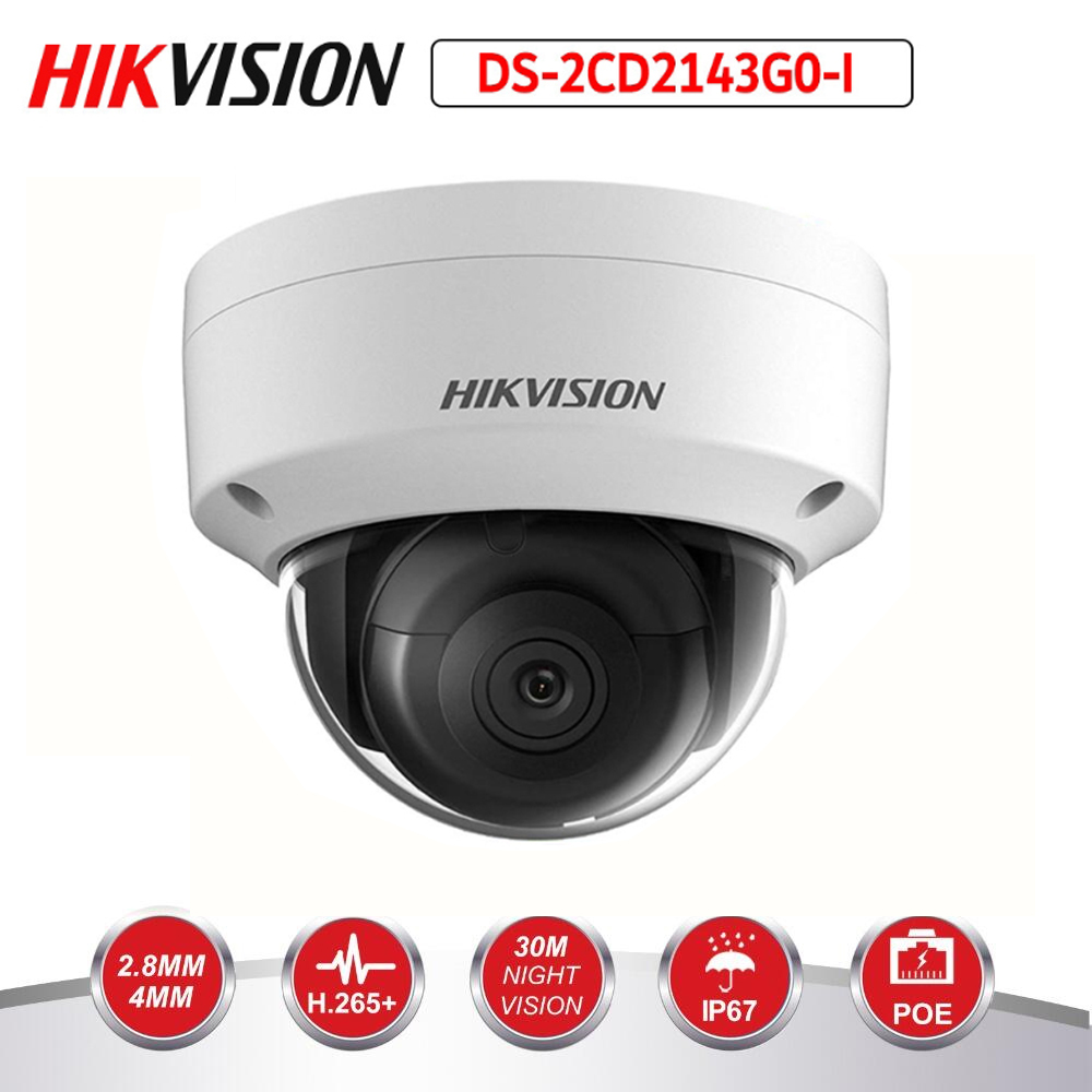 Original DS-2CD2143G0-I 4MP Dome Network Camera POE H.265 IR 30m IP67 SD Card Slot Replace DS-2CD2142FWD-I IP Camera
Original DS-2CD2143G0-I 4MP Dome Network Camera POE H.265 IR 30m IP67 SD Card Slot Replace DS-2CD2142FWD-I IP Camera