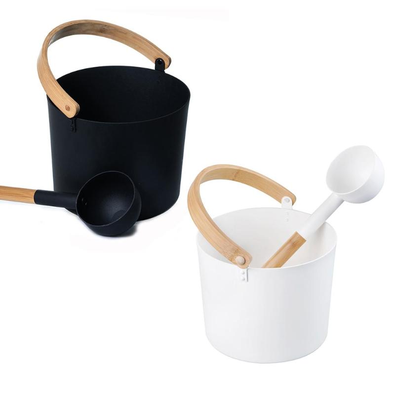 7L Luxurious Finnish Sauna Aluminum Bucket Matching Ladle Sauna Barrel With Long Handle Spoon Set Wood Room Vent 4
7L Luxurious Finnish Sauna Aluminum Bucket Matching Ladle Sauna Barrel With Long Handle Spoon Set Wood Room Vent 4