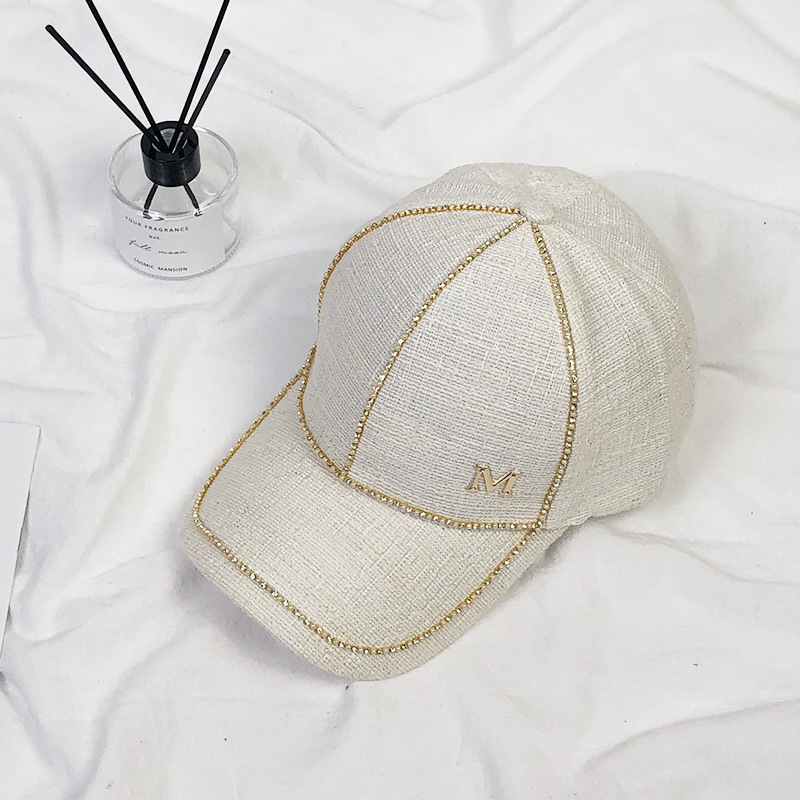 2020 new baseball cap ladies spring and summer diamond M cap all-match sunscreen sun hat
2020 new baseball cap ladies spring and summer diamond M cap all-match sunscreen sun hat