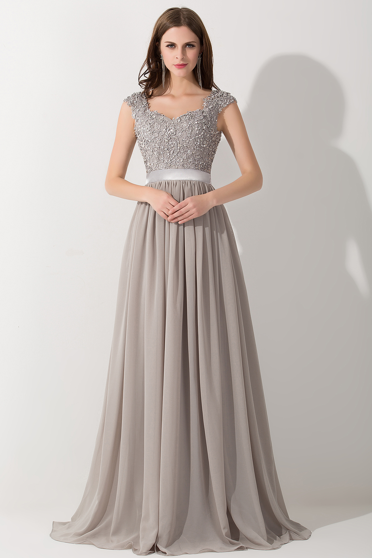 Babyonlinedress US Stock Multi Colors Lace Chiffon Long Bridesmaid Dresses 2020 Party Dresses For Wedding Robe Demoiselle D'honneur CPS233