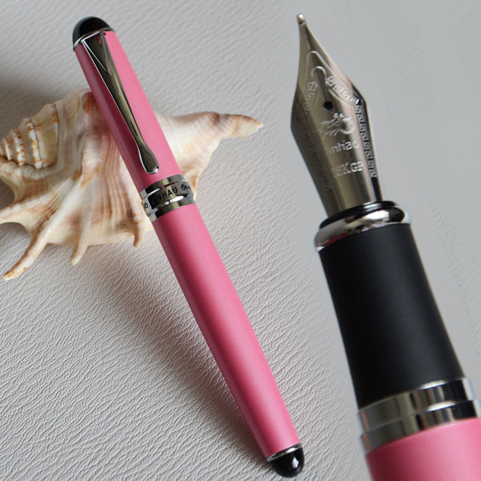 FOUNTAIN PEN 0.7mm BROAD NIB JINHAO X750 PINK / SILVER LUXURY BUSINESS OFFICE BLACK GREY WINE 15 COLORS SELECTIVE JINHAO 750, Red
FOUNTAIN PEN 0.7mm BROAD NIB JINHAO X750 PINK / SILVER LUXURY BUSINESS OFFICE BLACK GREY WINE 15 COLORS SELECTIVE JINHAO 750, Red