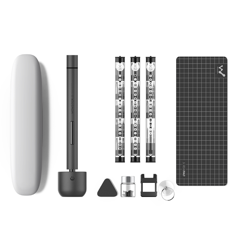 Wowstick 1F Pro Mini Electric Screwdriver Rechargeable Cordless Power Screw Driver Kit With LED Light Lithium Battery 
Wowstick 1F Pro Mini Electric Screwdriver Rechargeable Cordless Power Screw Driver Kit With LED Light Lithium Battery