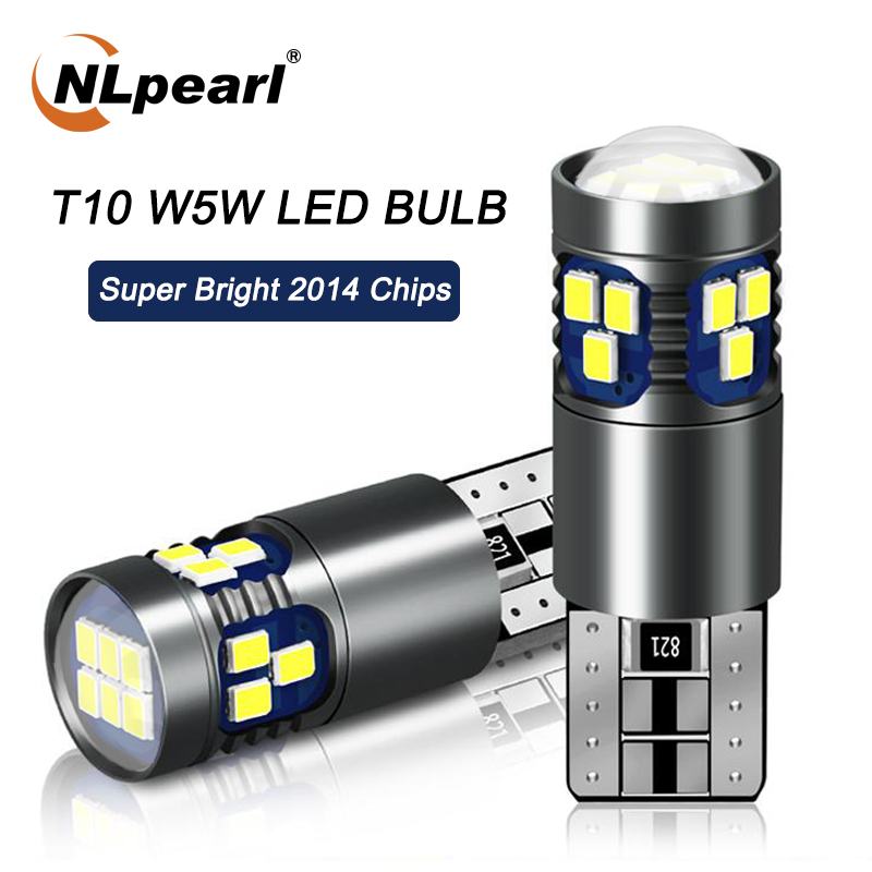 NLpearl 2x Car Signal Lamp T10 W5W Led Canbus Bulbs 18SMD 2014 Chips W5W 168 194 Car Interior Reading Light Wedge Side Lamps 12V, As pic
NLpearl 2x Car Signal Lamp T10 W5W Led Canbus Bulbs 18SMD 2014 Chips W5W 168 194 Car Interior Reading Light Wedge Side Lamps 12V, As pic