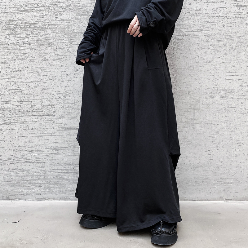 Male Streetwear Vintage Loose Harem Trousers Skirt Pant Stage Fashion Show Clothing Men's Japan Style Wide Leg Casual Pants, Kk1035
Male Streetwear Vintage Loose Harem Trousers Skirt Pant Stage Fashion Show Clothing Men's Japan Style Wide Leg Casual Pants, Kk1035