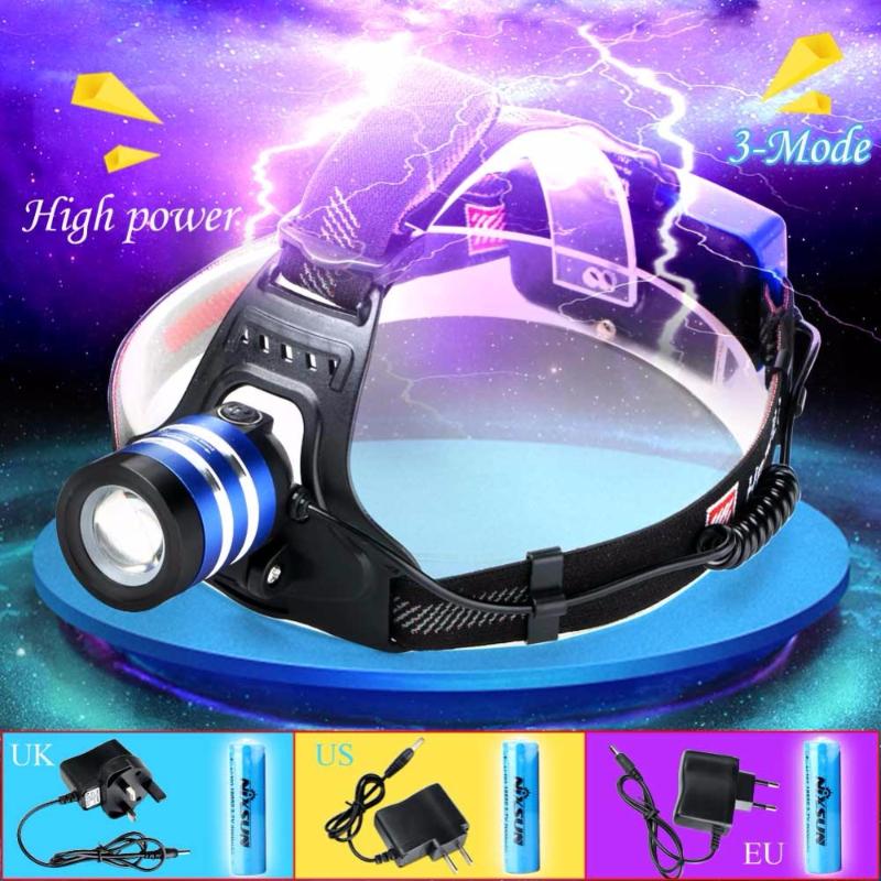 3000 Lumen T6 LED 18650 Rechargeable Headlamp Headlight Zoomable Head Lamp Light Camping Hiking EU/US/UK Changer
3000 Lumen T6 LED 18650 Rechargeable Headlamp Headlight Zoomable Head Lamp Light Camping Hiking EU/US/UK Changer