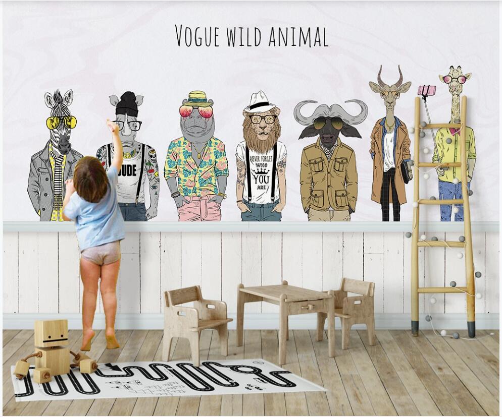 3d wallpaper custom photo mural European fashion wild animal costume children's room home decor 3d wall murals wallpaper for living Room, Non-woven wallpaper
3d wallpaper custom photo mural European fashion wild animal costume children's room home decor 3d wall murals wallpaper for living Room, Non-woven wallpaper