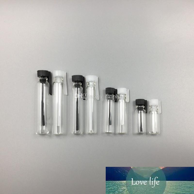 0.5ML 1ML 2ML 3ML Tiny Mini Clear Glass Perfume Sample Vials Empty Refillable Cosmetic Liquid Aromatherapy Essential Oils