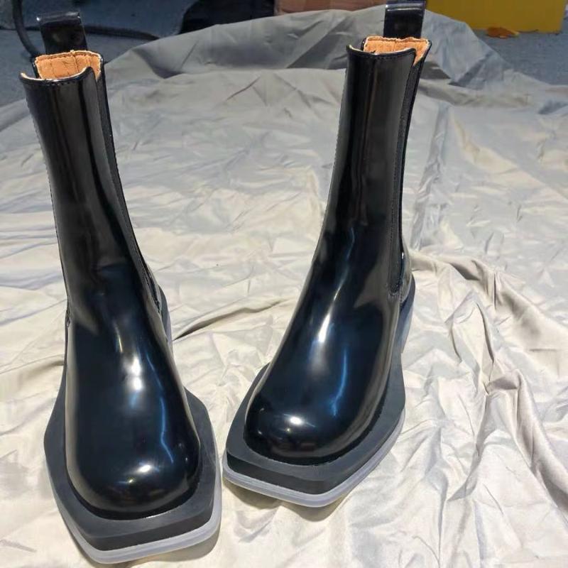 Fashion New Square Toe Ankle Boots Women Shoes Slip-on Short Boots Thick High Heels Leather Botas de mujer 2020 Botines mujer, Black
Fashion New Square Toe Ankle Boots Women Shoes Slip-on Short Boots Thick High Heels Leather Botas de mujer 2020 Botines mujer, Black