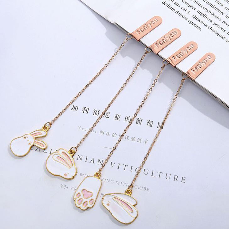 1 Pcs Cartoon Animal White Ear Claw Metal Pendant Bookmarks Book Markers Page Holder School Office Gifts Stationery
1 Pcs Cartoon Animal White Ear Claw Metal Pendant Bookmarks Book Markers Page Holder School Office Gifts Stationery