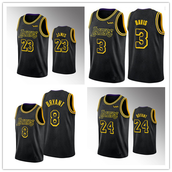 Los Angeles Lakers Kobe Bryant Lebron James Anthony Davis MEN Black Mamba city basketball Jersey
Los Angeles Lakers Kobe Bryant Lebron James Anthony Davis MEN Black Mamba city basketball Jersey