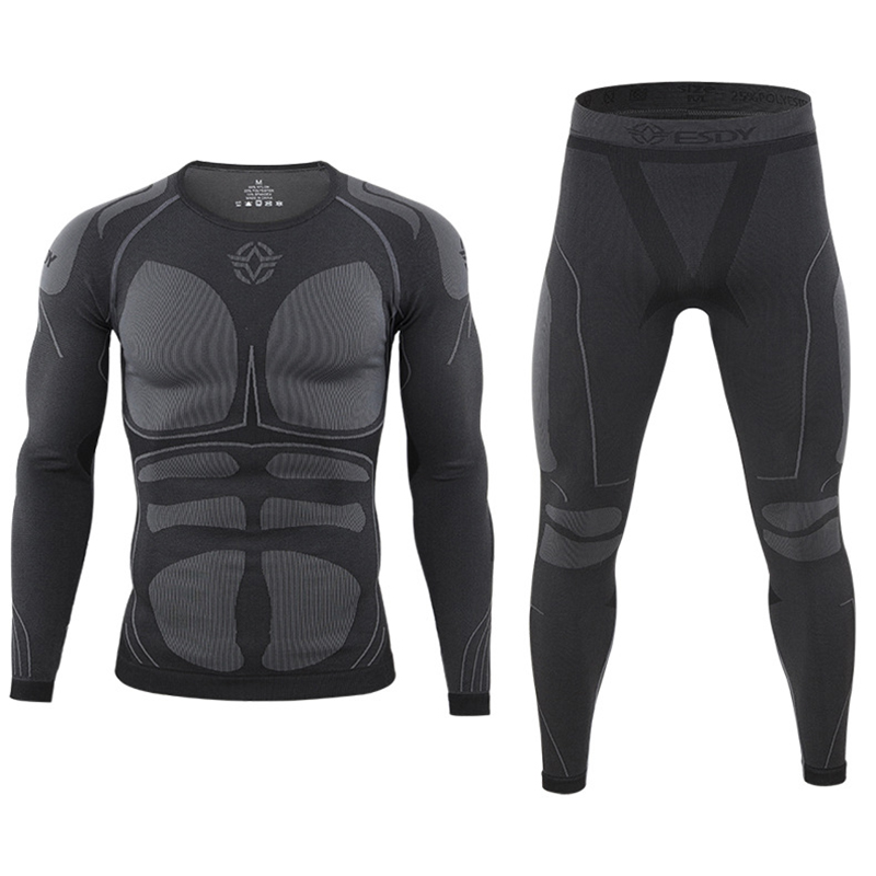 New Mens Functional Thermal Warm Compression Underwear Cycling Hiking Outdoor Sports Base Layer Suits Men Climbing Set, Black
New Mens Functional Thermal Warm Compression Underwear Cycling Hiking Outdoor Sports Base Layer Suits Men Climbing Set, Black