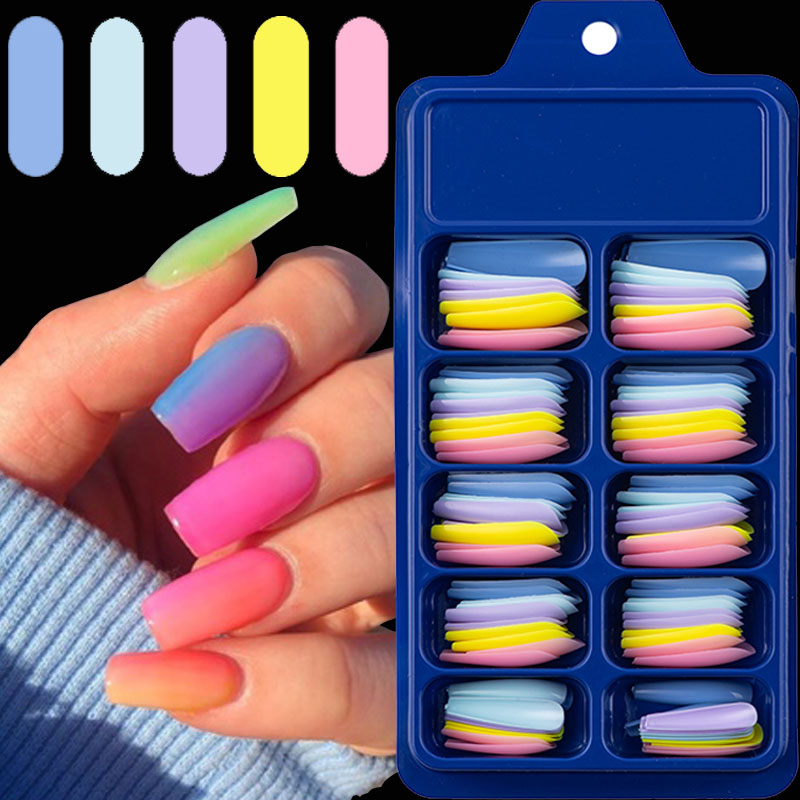 100 pieces of blister small blue box candy color ballet full fake nails color solid red blue pink purple yellow fake nails, 13
100 pieces of blister small blue box candy color ballet full fake nails color solid red blue pink purple yellow fake nails, 13