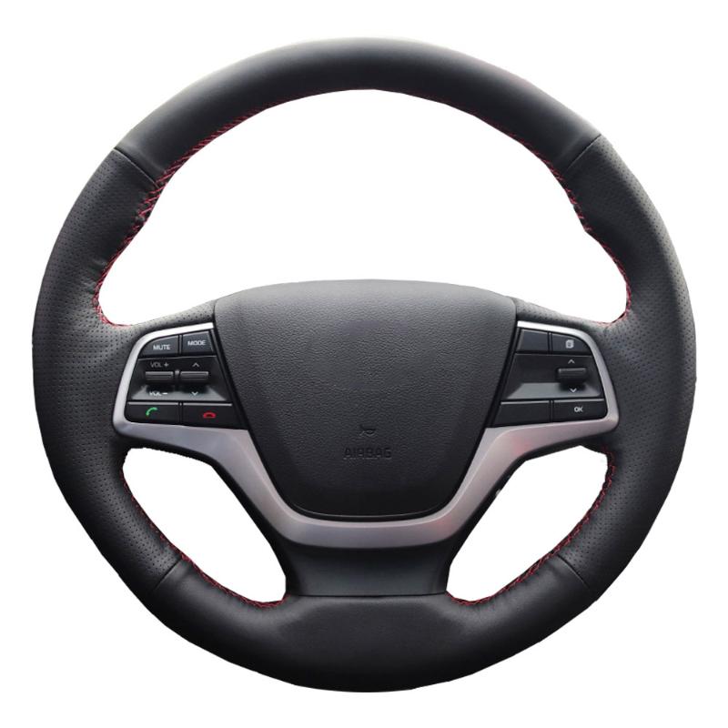 DIY Genuine Leather Car Steering Wheel Cover For Elantra 4 2020 2020 Solaris Accent 2020/ Protect Steering-wheel
DIY Genuine Leather Car Steering Wheel Cover For Elantra 4 2020 2020 Solaris Accent 2020/ Protect Steering-wheel