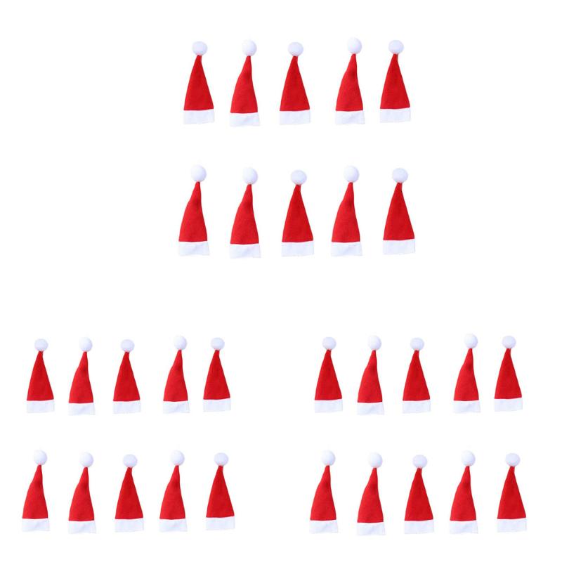 Christmas Decoration Cutlery Fork Set Christmas Hat Storage Tool Bottle Small Toys Festive Atmosphere Mini Hat 2020 New Year
Christmas Decoration Cutlery Fork Set Christmas Hat Storage Tool Bottle Small Toys Festive Atmosphere Mini Hat 2020 New Year