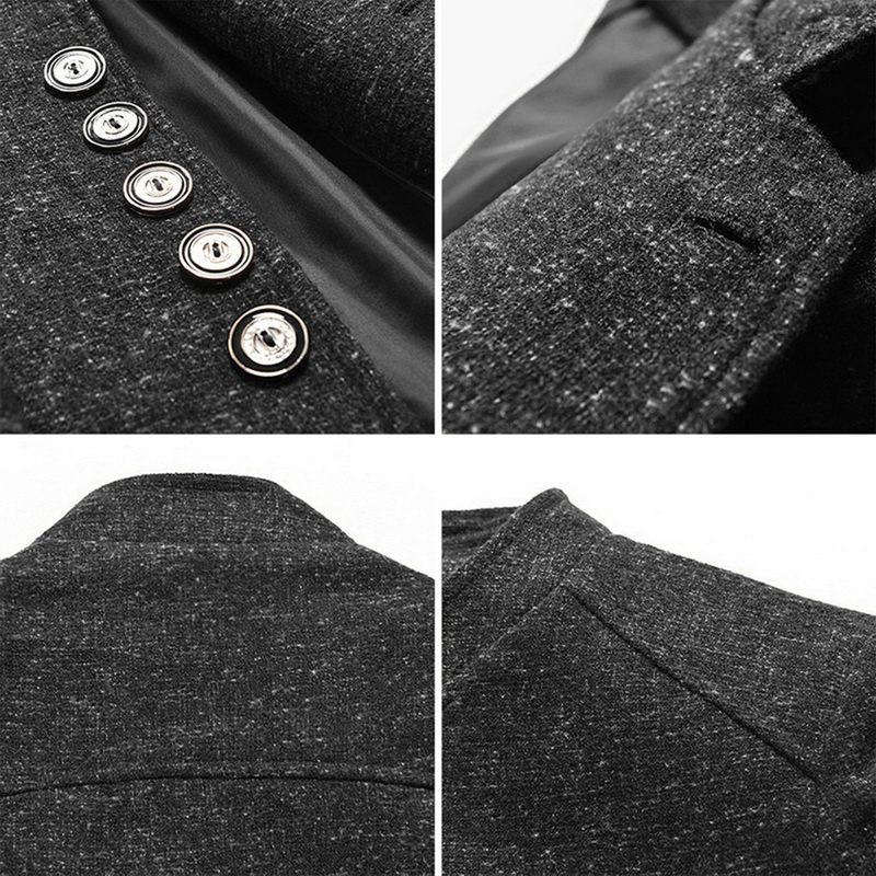 Slim Veste Homme Autumn Blazer Fashion Solid Men Jacket Wedding Dress Casual Business Male Suit Coat B4