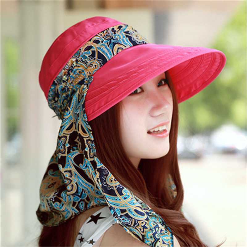 Summer Spring Hat for Women Chapeu Feminino Foldable Visors Cap Sun Collapsible Anti-UA Hat Floral Printed Casual Sun Hats WS537
Summer Spring Hat for Women Chapeu Feminino Foldable Visors Cap Sun Collapsible Anti-UA Hat Floral Printed Casual Sun Hats WS537