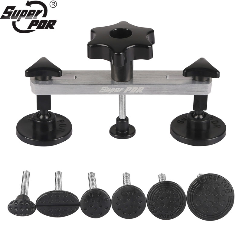 Super PDR Puller Bridge Dent Removal Tools Black Pulling Bridge Car Body Dent Damage Repair Tools 6 pieces Puller Tabs
Super PDR Puller Bridge Dent Removal Tools Black Pulling Bridge Car Body Dent Damage Repair Tools 6 pieces Puller Tabs