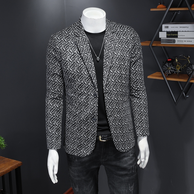 Autumn 2020 new style men' slim trendy suit fashion Korean version of the trend of casual gentleman plus size jacket suit top, White
Autumn 2020 new style men' slim trendy suit fashion Korean version of the trend of casual gentleman plus size jacket suit top, White