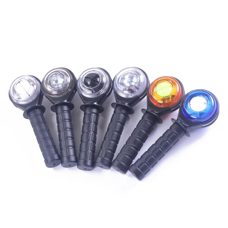 Wrist Trainer Ball W/ Handle Arm Finger Strengthener Forearm Exerciser