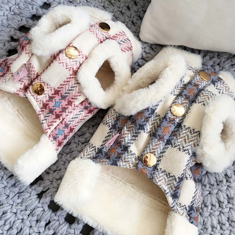 Dog Apparel Winter Clothes Warm Puppy Outfit Fashion Pet Clothing With Buckle For Dogs Coat Jacket Soft Chihuahua, Blue
Dog Apparel Winter Clothes Warm Puppy Outfit Fashion Pet Clothing With Buckle For Dogs Coat Jacket Soft Chihuahua, Blue