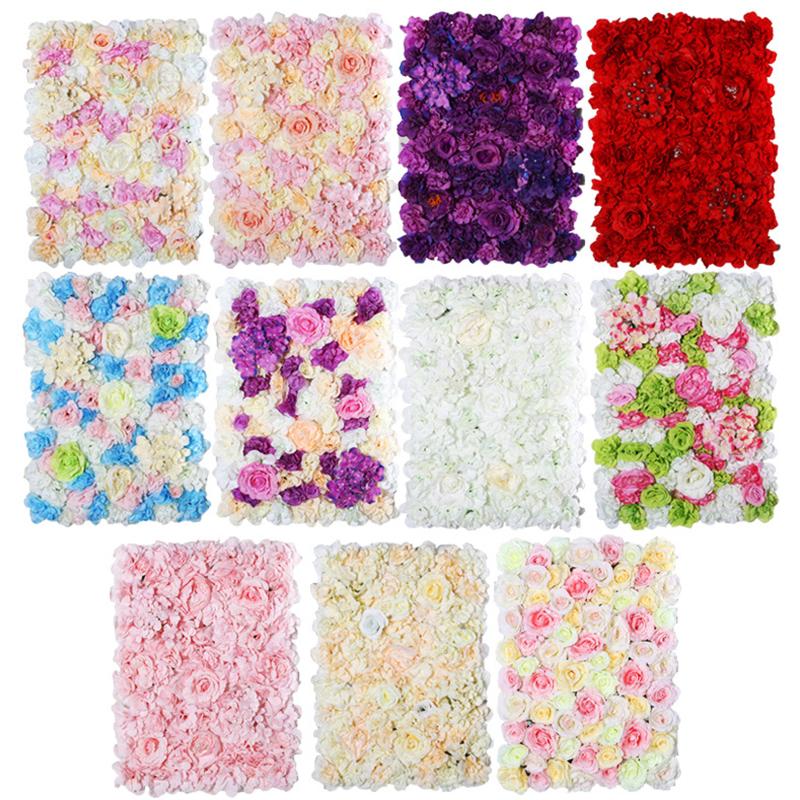 New 40x60cm Artificial Silk Rose Flower Wall Decoration Beautiful Party Decorative Silk Hydrangea Wedding Decoration Backdrop
New 40x60cm Artificial Silk Rose Flower Wall Decoration Beautiful Party Decorative Silk Hydrangea Wedding Decoration Backdrop