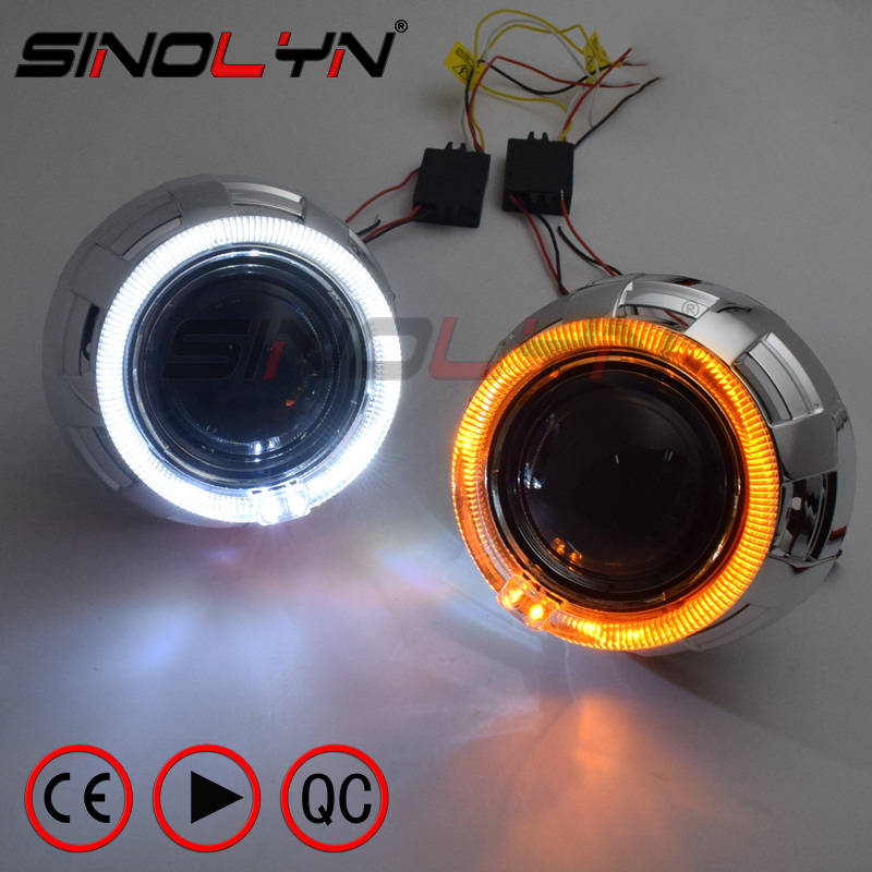 Sinolyn Projector Retrofit H1 H4 H7 Headlight Lenses Angel Eyes Bi-xenon Lens 3.0 Turn Signal Halo Car Lights Accessories Tuning
Sinolyn Projector Retrofit H1 H4 H7 Headlight Lenses Angel Eyes Bi-xenon Lens 3.0 Turn Signal Halo Car Lights Accessories Tuning