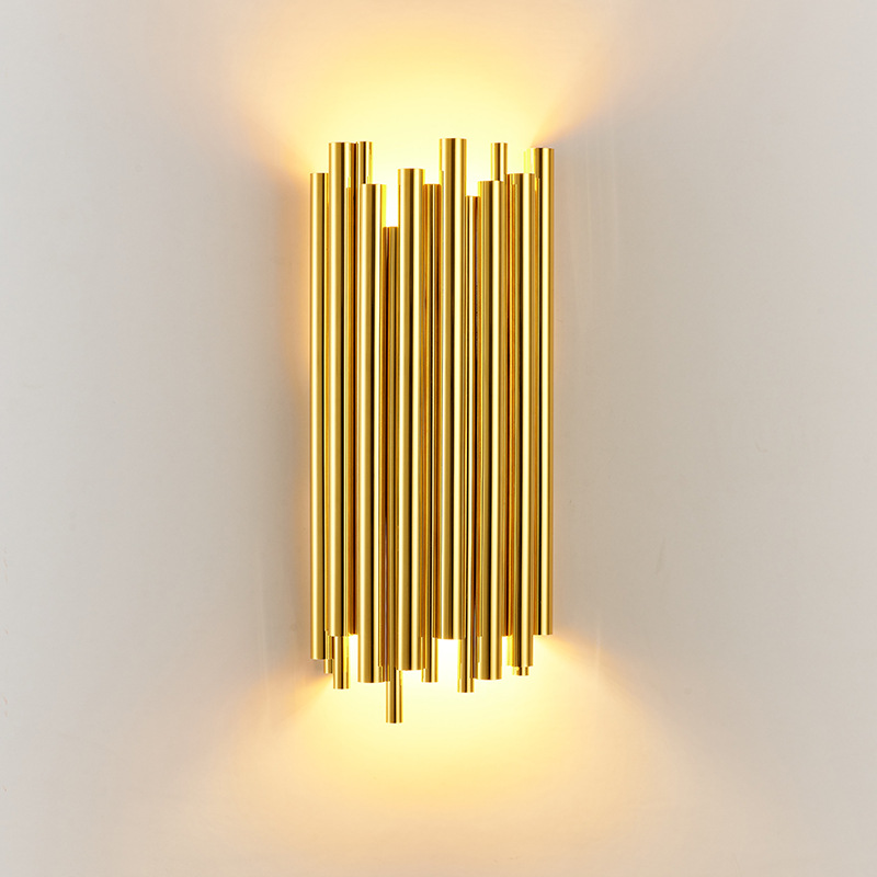Post Modern Gold Wall Lamp Contemporary Wall Mounted Bedside Lights LivingRoom Led Metal Gold Wall Lights for Home Hotel
Post Modern Gold Wall Lamp Contemporary Wall Mounted Bedside Lights LivingRoom Led Metal Gold Wall Lights for Home Hotel