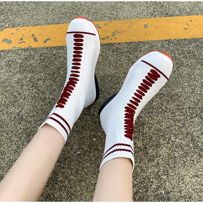 Female Autumn Plus Size 35-43 Nice Casual Women's Knitting Mesh Slip On Ankle Boots Sock Shoes Woman Comfort Ladies Boot, Black
Female Autumn Plus Size 35-43 Nice Casual Women's Knitting Mesh Slip On Ankle Boots Sock Shoes Woman Comfort Ladies Boot, Black