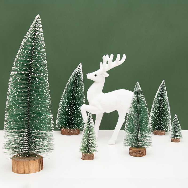 Christmas Tree Sisal Fiber Mini Christmas Tree Snow Frost Pine DIY Craft Party Table Decoration Decorations
Christmas Tree Sisal Fiber Mini Christmas Tree Snow Frost Pine DIY Craft Party Table Decoration Decorations