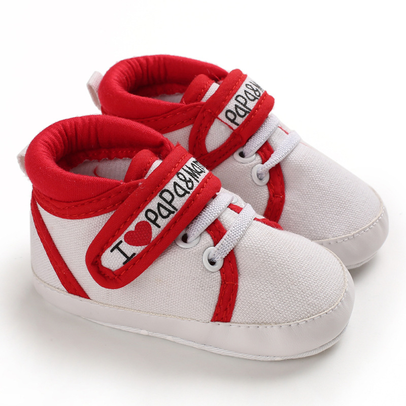 E&Bainel Canvas Baby Shoes Sneaker Sport Girls Boys love papa mama Newborn Baby First Walker Infant Toddler Soft Bottom Shoes, As pic
E&Bainel Canvas Baby Shoes Sneaker Sport Girls Boys love papa mama Newborn Baby First Walker Infant Toddler Soft Bottom Shoes, As pic