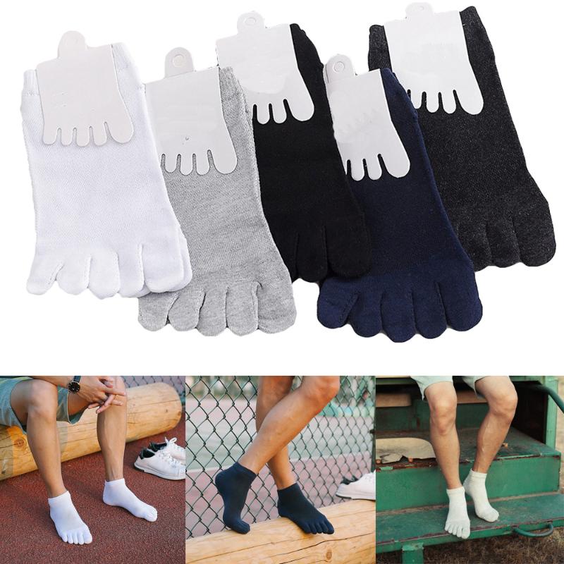 Men No Show Toe Socks Low Cut Classic Solid Color Breathable Five Fingers Socks WATHX0017, Black
Men No Show Toe Socks Low Cut Classic Solid Color Breathable Five Fingers Socks WATHX0017, Black