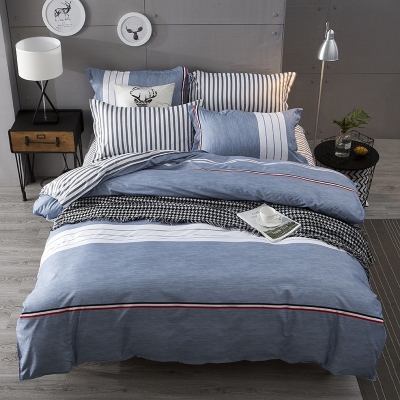 3 Pcs or 4Pcs/Set Striped Simple Style Duvet Cover Set with Zipper Closure Comforter Cover with Pillowcases&Bed Sheets /Quee, As pic
3 Pcs or 4Pcs/Set Striped Simple Style Duvet Cover Set with Zipper Closure Comforter Cover with Pillowcases&Bed Sheets /Quee, As pic