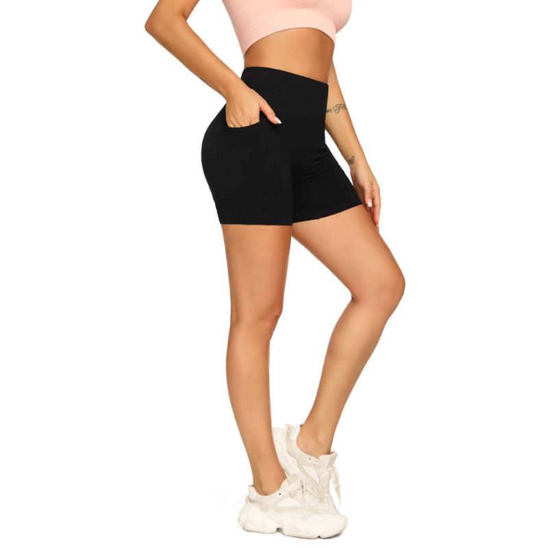 Sexy Women Sport Exercise Shorts High Waist Seamless Pocket Running Active Wear Compression Yoga Shorts, Black
Sexy Women Sport Exercise Shorts High Waist Seamless Pocket Running Active Wear Compression Yoga Shorts, Black