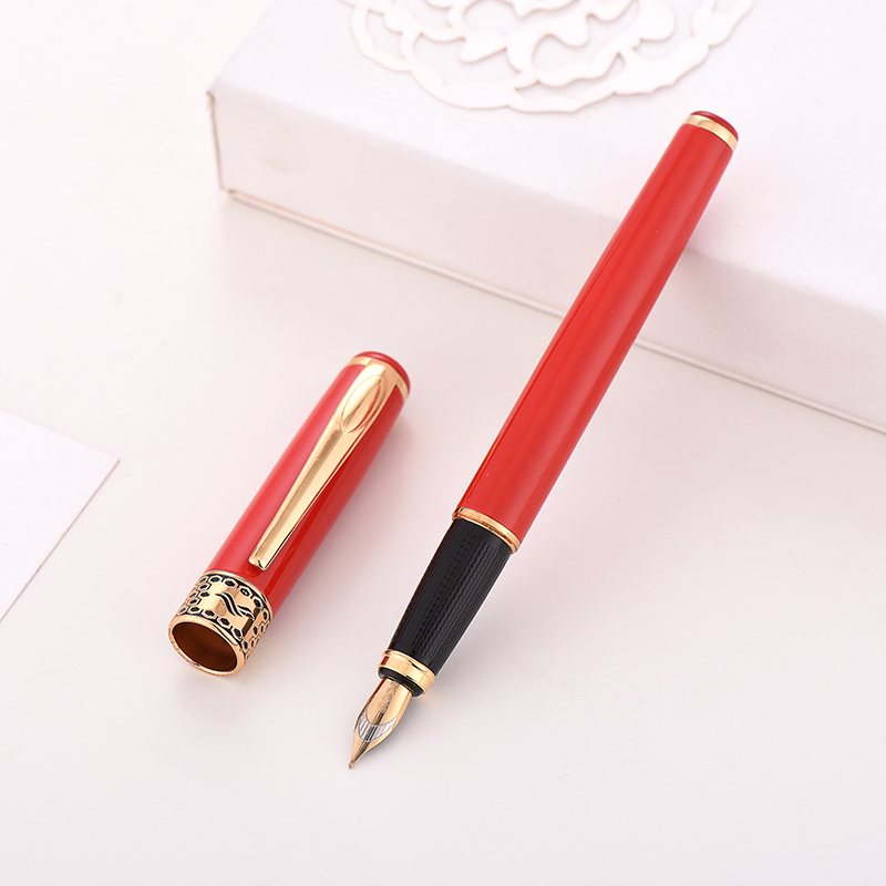 Baoer68 metal ink pen 0.5mm red black 2 color good quality nibs for fountain pen gift office student writing tools
Baoer68 metal ink pen 0.5mm red black 2 color good quality nibs for fountain pen gift office student writing tools