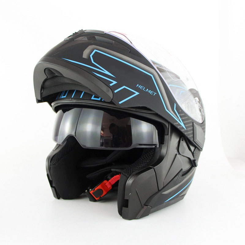 1pc Motorbike Helmet Full-Face Cover Dual Visor for Racing Safe Accessories C44, Brown
1pc Motorbike Helmet Full-Face Cover Dual Visor for Racing Safe Accessories C44, Brown