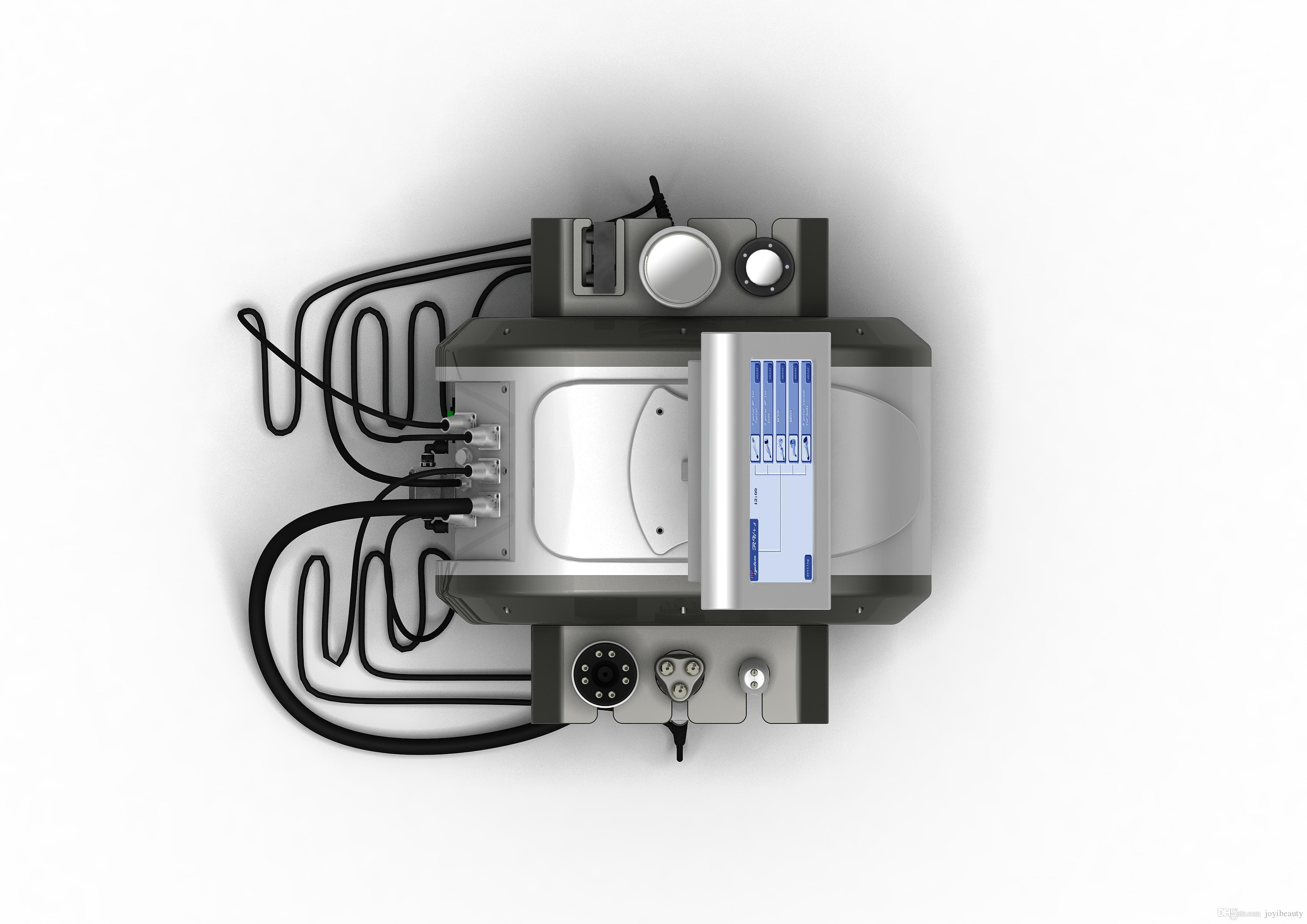 5 in 1 Ultrasound ultrasonic Cavitation and RF Liposuction Vacuum Slimming Cavitations Multipolar Bipolar Radio Frequency Machine